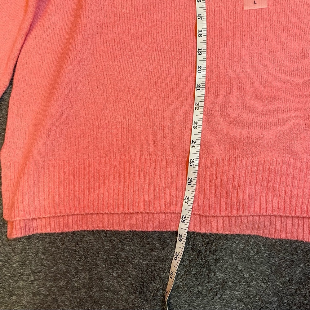 Old Navy Coral Crew Neck Sweater - Picture 8 of 9